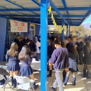 Estudiantes de Enseñanza Media participan en “Trueque Escolar”